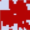 Snapshot of Long-Range
                Interactions on a Half-Filled Lattice