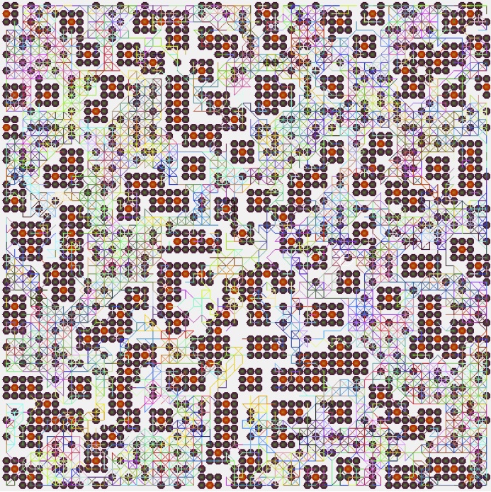 Snapshot of Nuclear Pasta
                Phase